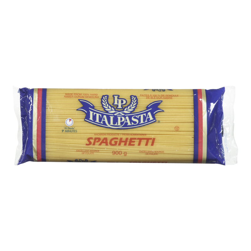 Italpasta Spaghetti (12-900 g) (jit) - Pantree Food Service