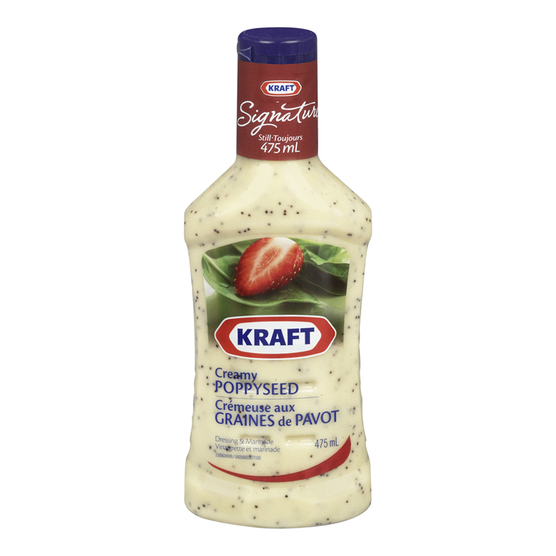 Kraft Dressing Creamy Poppyseed (10-475 mL) - Pantree Food Service