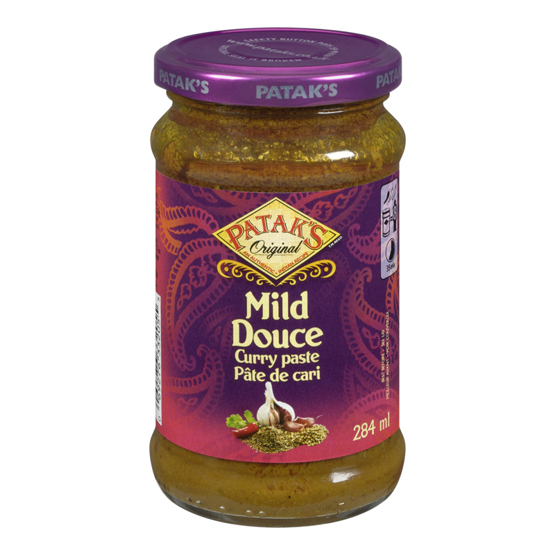 Pataks Curry Paste Mild (6-284 mL) (jit) - Pantree Food Service