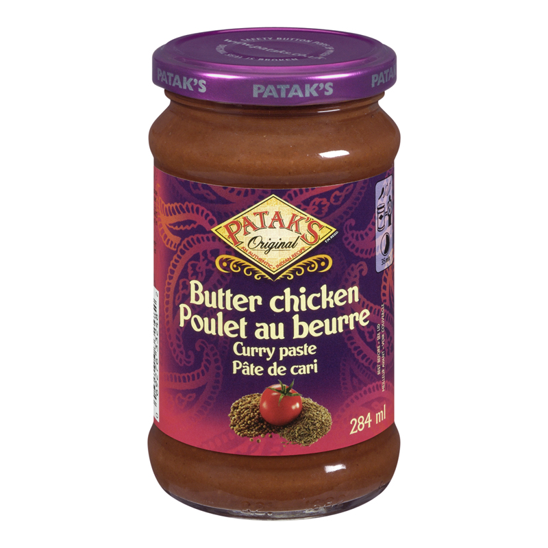 Pataks Butter Chicken Curry Paste (6-284 mL) (jit) - Pantree Food Service