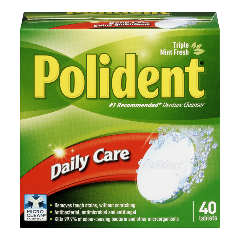 Polident Daily Care (6-40 Tabs) (jit) - Pantree Food Service