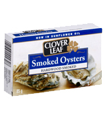 Clover Leaf Smoked Oysters (25-85 g) (jit) - Pantree Food Service