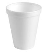 8 Oz White Foam Cup (1000 Per Case) (jit) - Pantree Food Service