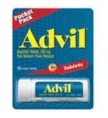 Advil Tablets Vial (1-10 Tablets) (jit) - Pantree Food Service