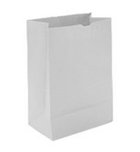 5 Lb White Paper Bag (5 1/4" x 3 3/8" x 10 5/8") (500 Per Case) (jit) - Pantree Food Service