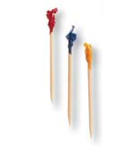 4" Frilled Toothpicks (1000 Per Case) (jit) - Pantree Food Service