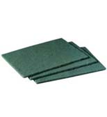 6 " X 9 " Green Scour Pads (20 Per Case) (jit) - Pantree Food Service