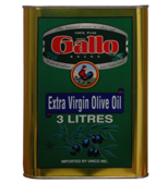 Gallo Extra Virgin Olive Oil (3 L Tin) (jit) - Pantree Food Service