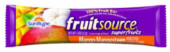 Sunrype Fruit Source Mango Mangosteen (Gluten Free, Peanut Free, Vegan) (50-37 g (Bars)) (jit) - Pantree Food Service