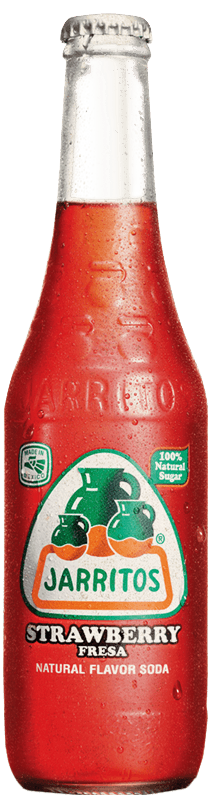 Jarritos Strawberry (Product of Mexico) (24-355 mL) (jit) - Pantree Food Service