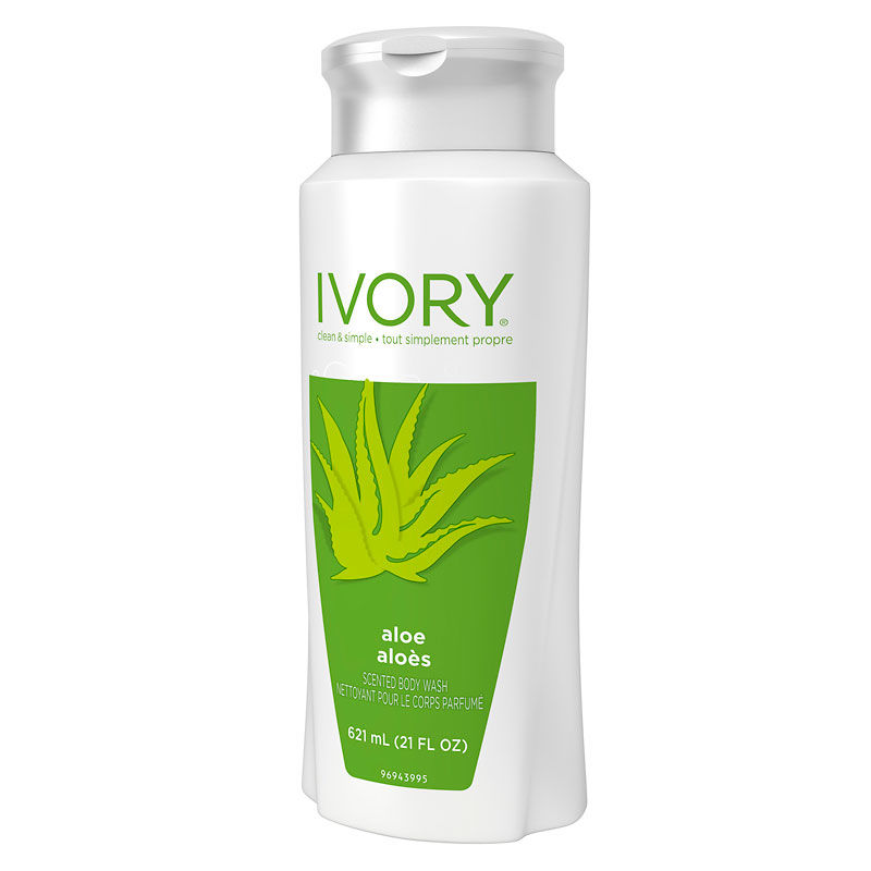 Ivory Body Wash Aloe  (4 - 621 mL) (jit) - Pantree Food Service