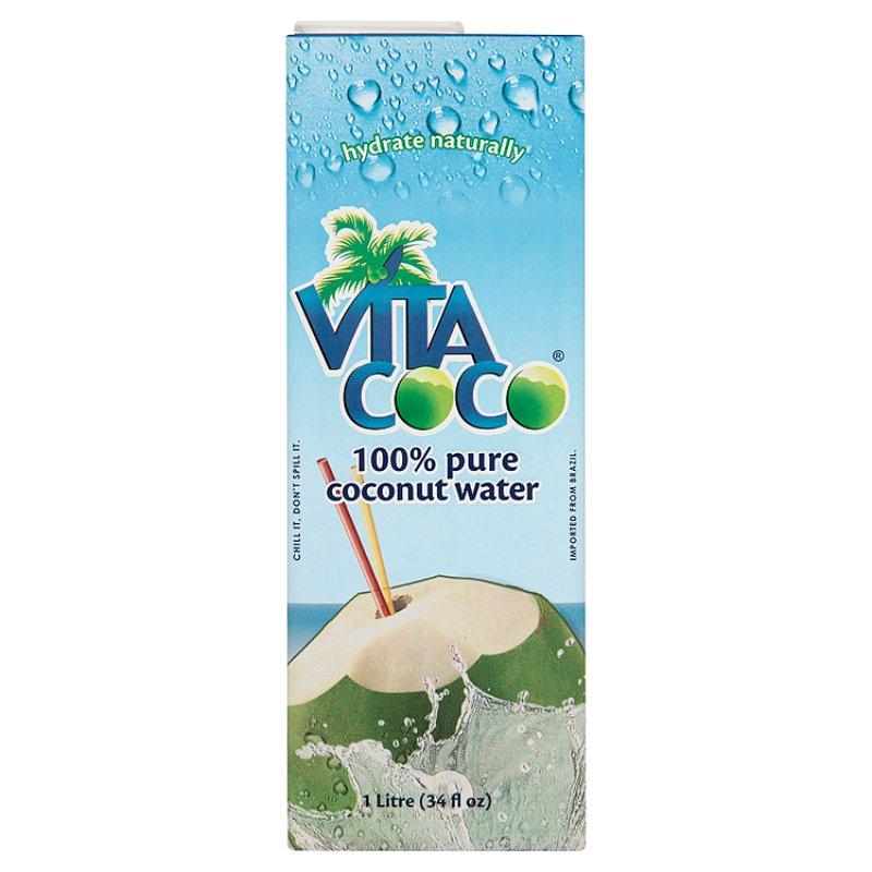 Vita Coco Coconut Water Pure Coconut Water (12 - 1 L) (jit) - Pantree Food Service