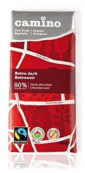 Camino Dark Chocolate Bars Panama Extra Dark 80% (Gluten Free) (12 - 100 g) (jit) - Pantree Food Service