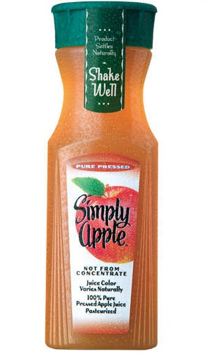Simply Apple Juice - Refrigerated (12-340 mL) (jit) - Pantree Food Service