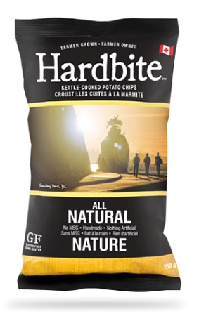 Hardbite All Natural Potato Chips (Gluten Free, Non-GMO) (15 - 150 g) (jit) - Pantree Food Service