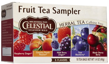 Celestial Seasonings Herbal Fruit Tea Fruit Sampler (12-20's) (jit) - Pantree Food Service