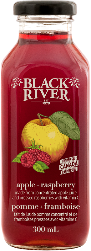 Black River Juice Blends Apple & Raspberry (24-300 mL) - Pantree Food Service