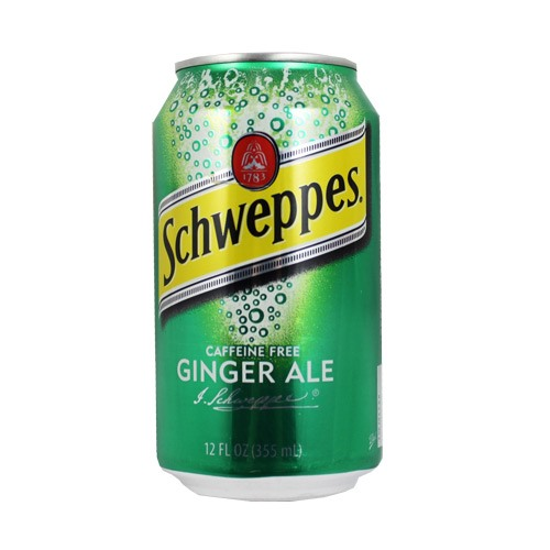 Schweppes Ginger Ale (12-355 mL) - Pantree Food Service