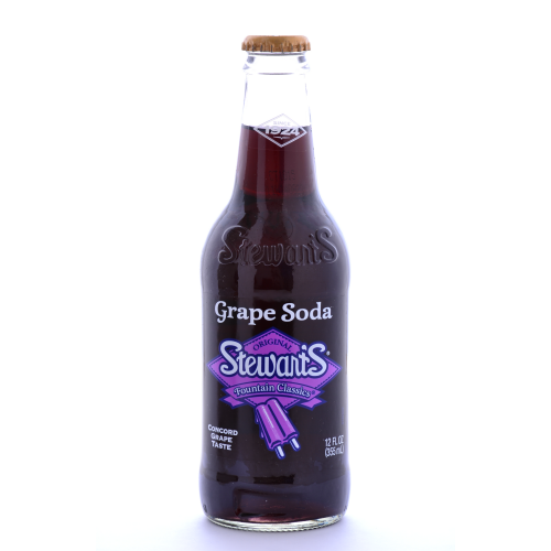 Stewart's Grape Soda (24-355 mL) - Pantree Food Service