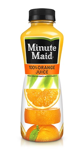 Minute Maid Orange Juice (Plastic) (12-355 mL) - Pantree Food Service