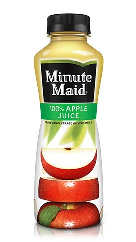 Minute Maid Apple Juice (Plastic) (12-355 mL) - Pantree Food Service