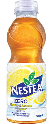 Nestea Iced Tea Zero With Lemon (12-500 mL) - Pantree Food Service