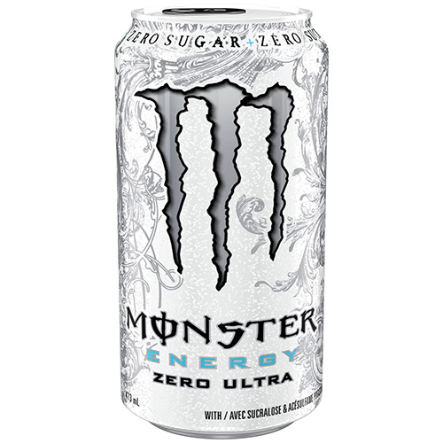 Monster - Zero Ultra - Energy Drink (12 x 473ml) - Pantree Food Service