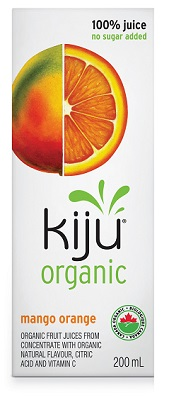 Kiju Organic - Mango Orange (32x200ml) - Pantree Food Service