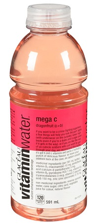Glaceau vitaminwater - mega c dragonfruit (12 x 591ml) - Pantree Food Service