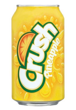 Crush Pineapple (Product of USA) (12 - 355 mL) - Pantree Food Service