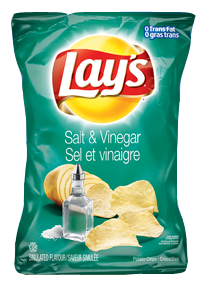 Lay's Salt & Vinegar - Single Serve (Gluten Free, Kosher) (40-40 g) (jit) - Pantree Food Service