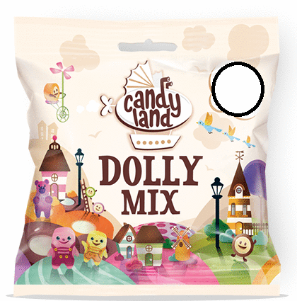 Candyland Dolly Mix (Product Of The U.K.) (12-150 g) (jit) - Pantree Food Service