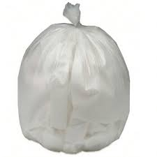 Garbage Bags - 30 x 38 Clear Strong Bio-Degradable Eco Logo Certified (200 per Case) - Pantree Food Service