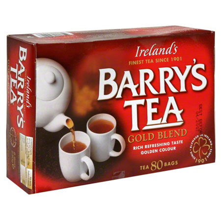 Barry's Tea Bags Gold Blend (Product Of Ireland) (6-80 ea) (jit) - Pantree Food Service