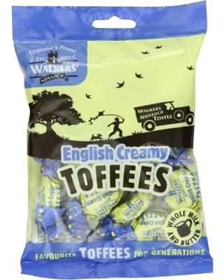 Walkers-NonSuch Bags English Creamy Toffee (Product Of The U.K.) (10-150 g) (jit) - Pantree Food Service