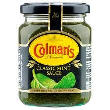 Colmans Sauce Mint Classic (Product Of The U.K.) (8 - 165 g) (jit) - Pantree Food Service