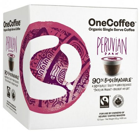 OneCoffee K-Cup Peruvian Blend (Bio-Degradable) (18's) (jit) - Pantree Food Service