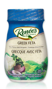 Renee's Greek Feta Dressing - Refrigerated (Gluten Free) (6-355 mL) (jit) - Pantree Food Service