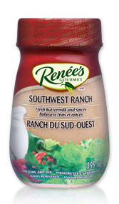 Renee's Southewest Ranch Dressing - Refrigerated (Gluten Free) (6-355 mL) (jit) - Pantree Food Service