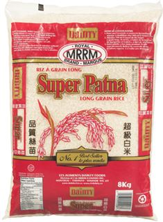 Dainty Super Patna Rice (1-8 kg) (jit) - Pantree Food Service