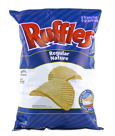 Ruffles Regular Chips (Kosher) (16 -200 g) (jit) - Pantree Food Service