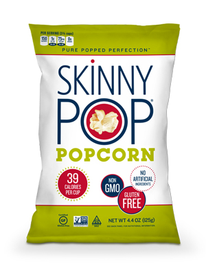 Skinny Pop Original Popcorn (Gluten Free, Non-GMO, Kosher, Vegan, Peanut Free) ( 12-125 g) - Pantree Food Service