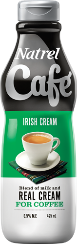 Natrel CafŽ Irish Cream UHT (Gluten Free) (1-425 mL) (jit) - Pantree Food Service