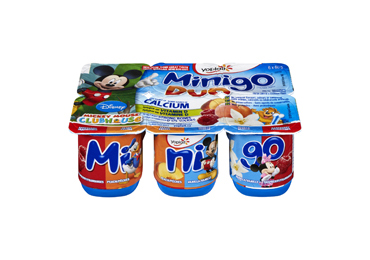 Yoplait Minigo Duo Raspberry Vanilla Peach 6 60 g jit
