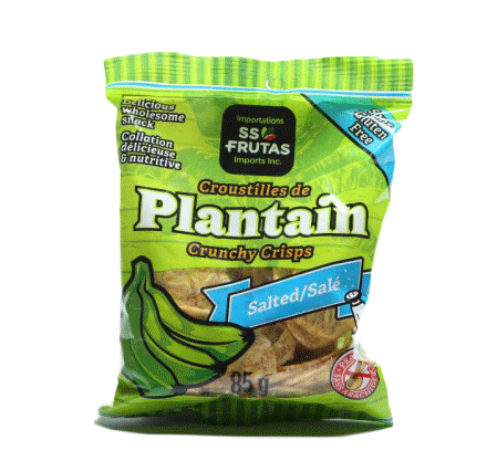 SS Frutas Plantain Crisps Salted (50-85 g) (jit) - Pantree Food Service