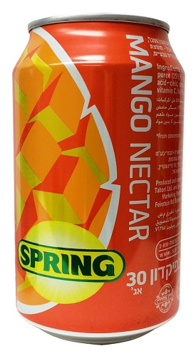 Spring Mango Nectar (24-330 mL) (jit) - Pantree Food Service