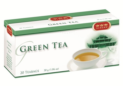 3 Crown Green Tea (24 - 20s) (jit) - Pantree Food Service