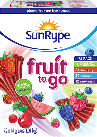 SunRype - Fruit to Go (72x14g) - Pantree Food Service