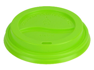 Pronto Green Dome Lid (Fits 10-24oz Cups) (1000 Per Case) (jit) - Pantree Food Service