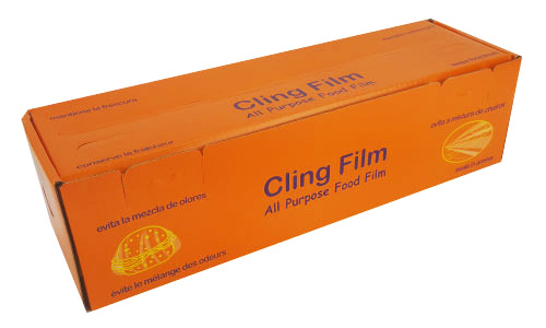 Plastic Wrap 17" x 2500' Cutter Box, PVC (K) Light Duty (1 Unit) (jit) - Pantree Food Service